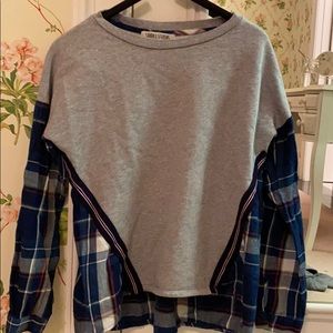 Sunday Stevens grey flannel sweatshirt ❤️